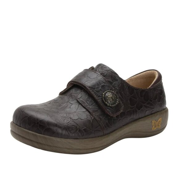 Alegria Joleen Flutter Choco Slip On Size 41EU 11US - Picture 1 of 13